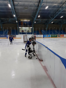 Boards 2 Kids take to the ice.