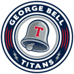 George Bell Titans Logo 2024 NEW LOGO OLD COLOURS